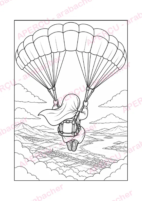 Page « Le parachute » (aperçu)